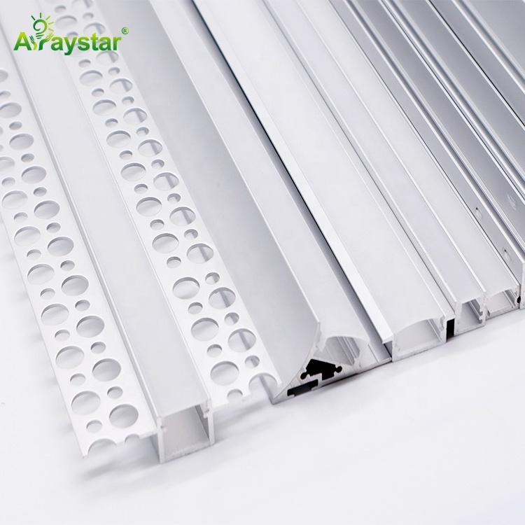 Aluminium Profile Strip Light Profile Channel Aluminium Lighting Surface Mounted with Diffuser PC cover for LED Linear Strip