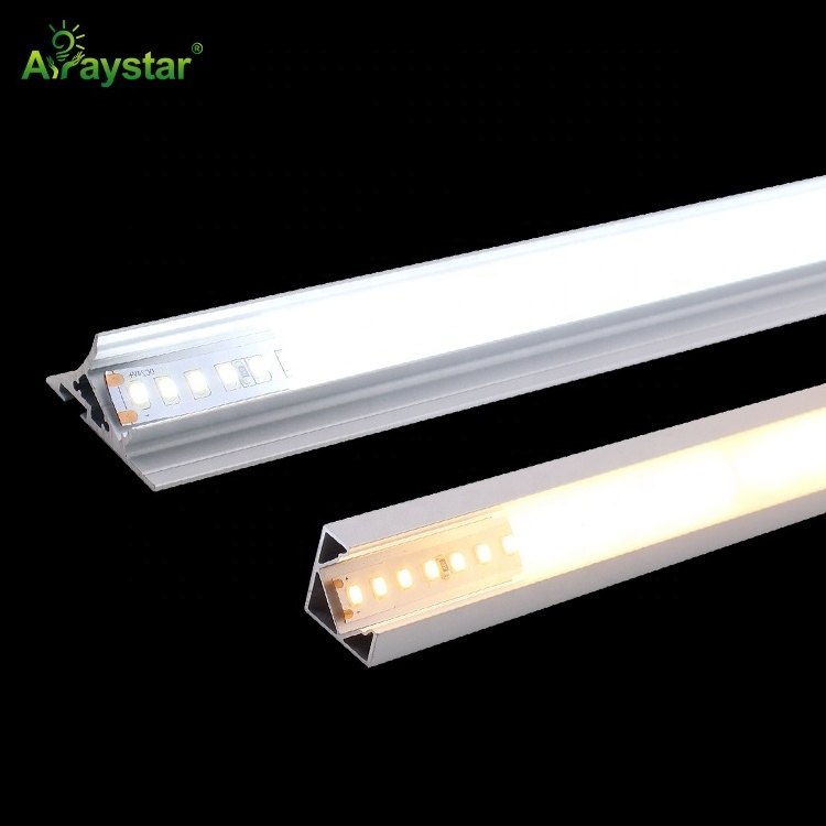 Aluminium Profile Strip Light Profile Channel Aluminium Lighting Surface Mounted with Diffuser PC cover for LED Linear Strip