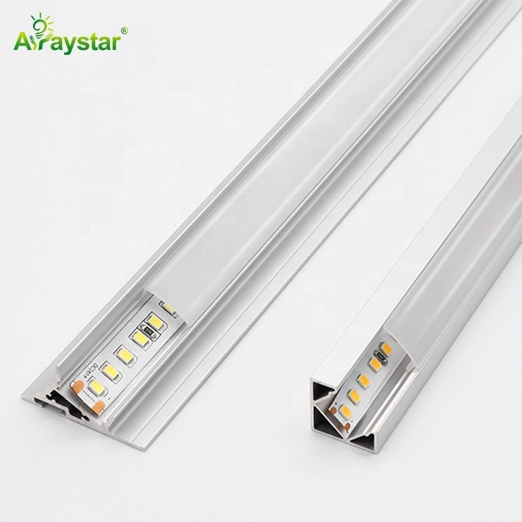 Aluminium Profile Strip Light Profile Channel Aluminium Lighting Surface Mounted with Diffuser PC cover for LED Linear Strip