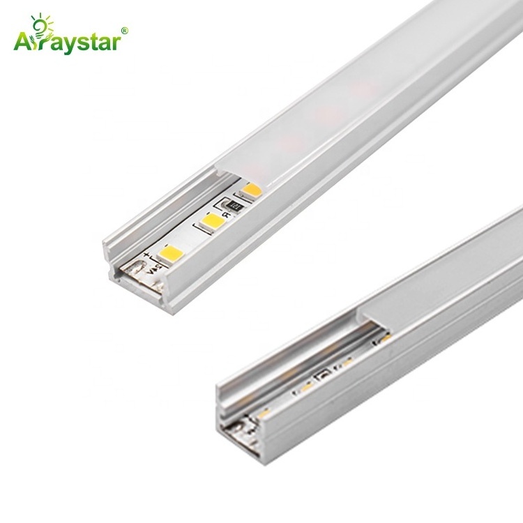 Aluminium Profile Strip Light Profile Channel Aluminium Lighting Surface Mounted with Diffuser PC cover for LED Linear Strip