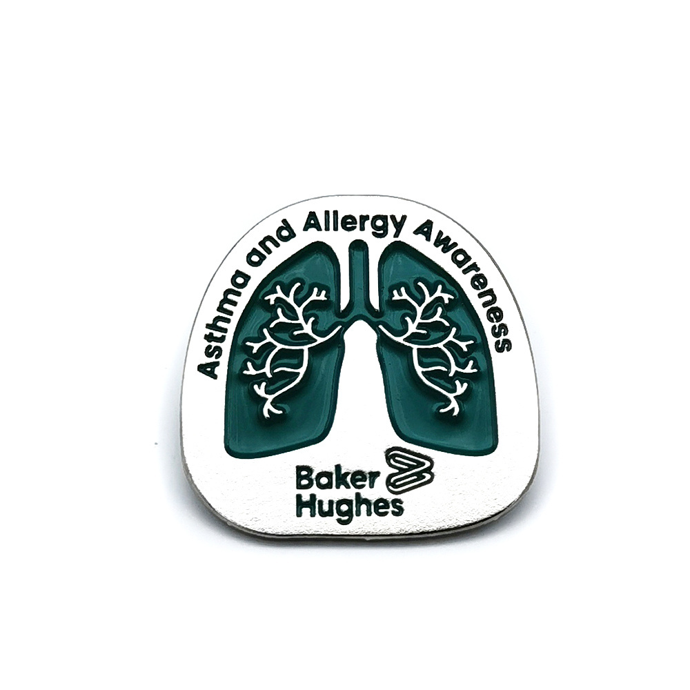 Disease Series Metal Enamel Pins Prostate Cancer Badge Arthritis Awareness Lapel Pin Asthma And Allergy Awareness Brooches