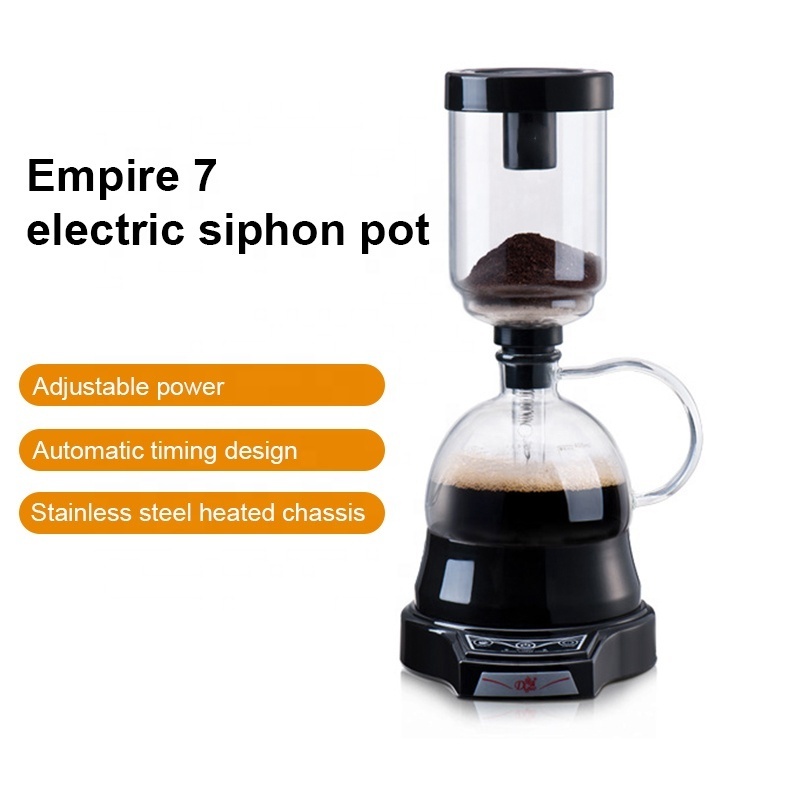 Arriart Stainless Steel Syphon Coffee Maker Electric Siphon Coffee Maker Siphon Pot