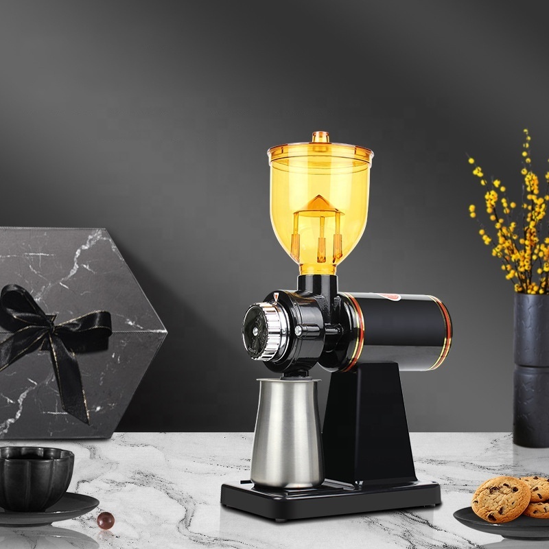 Arriart Adjustable Burr Mill with 8 Precise Settings Electric Coffee Grinder for Espresso, Drip Coffee and French Press