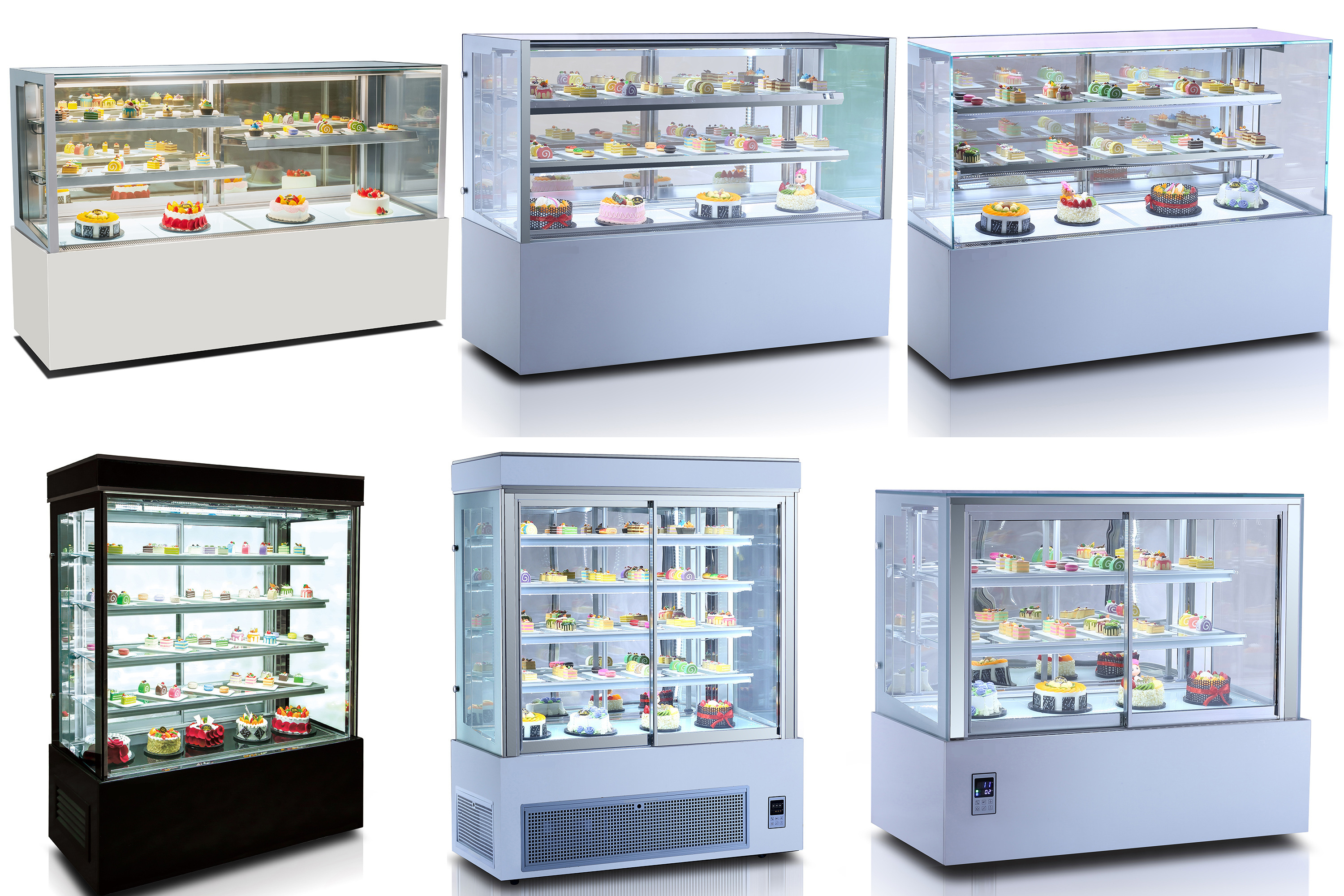 Arriart Hot selling Commercial Refrigeration Equipment Refrigerator Freezer Vertical Stainless Steel Fridge