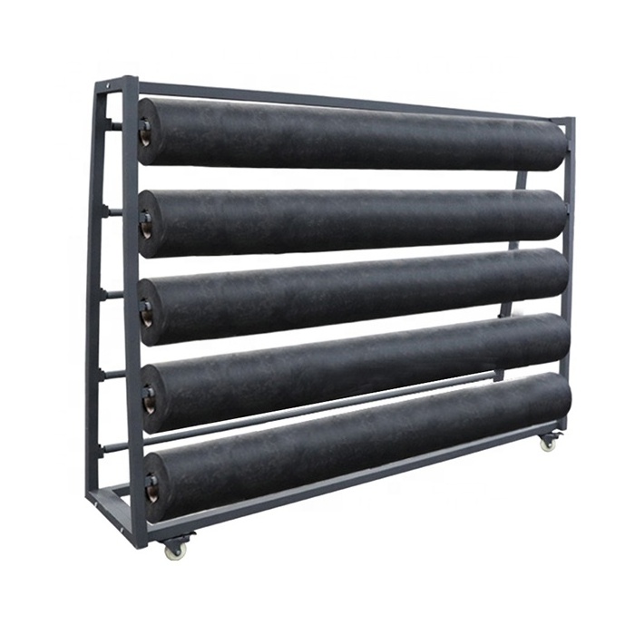 Heavy Duty Fabric Roll Display Hangers Cloth Stands Racks Textile Display Racks