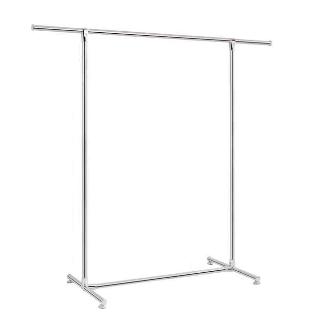 Stainless Steel clothes display rack for clothing store display rack pretty clothing stand metal garment clothing display rack