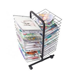 Supermarket Wholesale Multi-Purpose Placemat Display Shelf Metal Wire Carpet Rug Display Stand Car Mat Display Rack