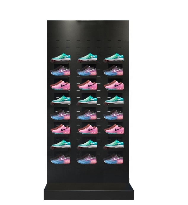 Wall Mount Shoes Display Rack Shoe Display Shelf For Retail Shop wall mounted shoe rack for store display shelf shop