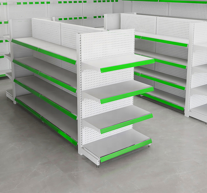 Heavy Duty Supermarket Display Shelf Shopping Mall Display Rack Supermarket Gondola Shelves