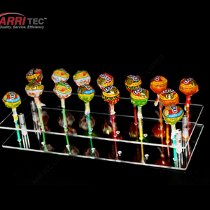 Acrylic lollipops / cake pops display stand with holes