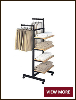 Retail Store clothes display rack for clothing store display rack pretty clothing stand metal garment clothing display rack