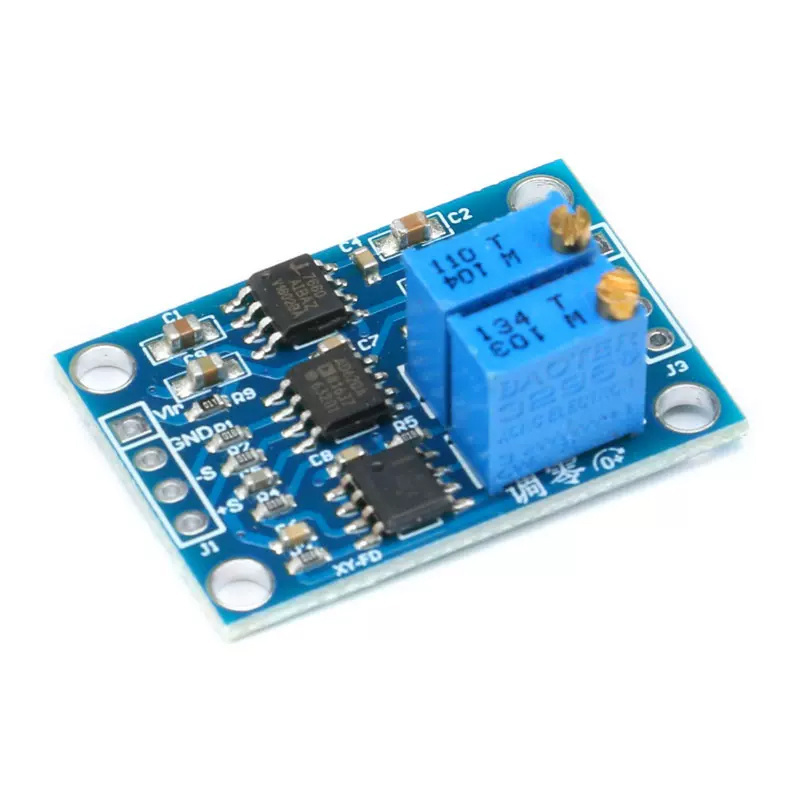 AC/DC voltage amplifier module transmitter/small signal instrument amplifier AD620 transmitter module XY-FD