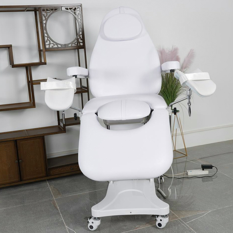 Gynecology Chair Urology Chairs Electric CE Approved Integrated Foot Rest Electric Gynecology Chair