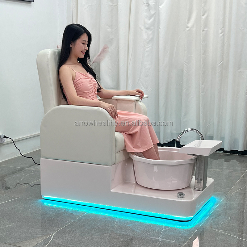 Factory Customized Pedicure Chairs With Water Plumbing Luxury Pedicure Foot Spa Chairs