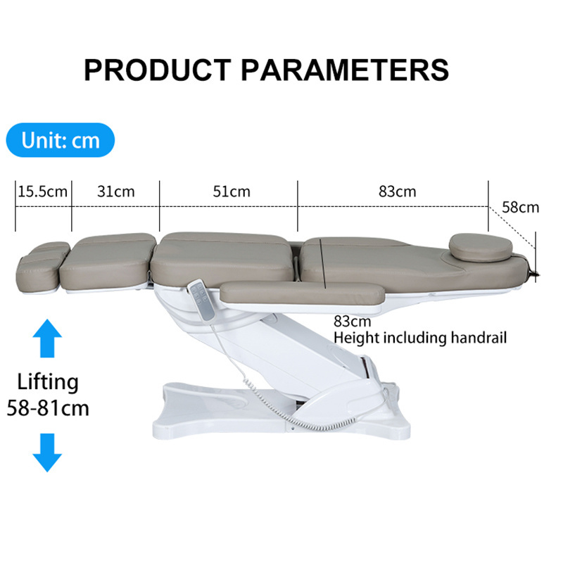 Salon Furniture Set Hair Transplant Medical Esthetic Chair Spa Chairs Sale Electric Massage Bed For Facial Bed Beauty Salon