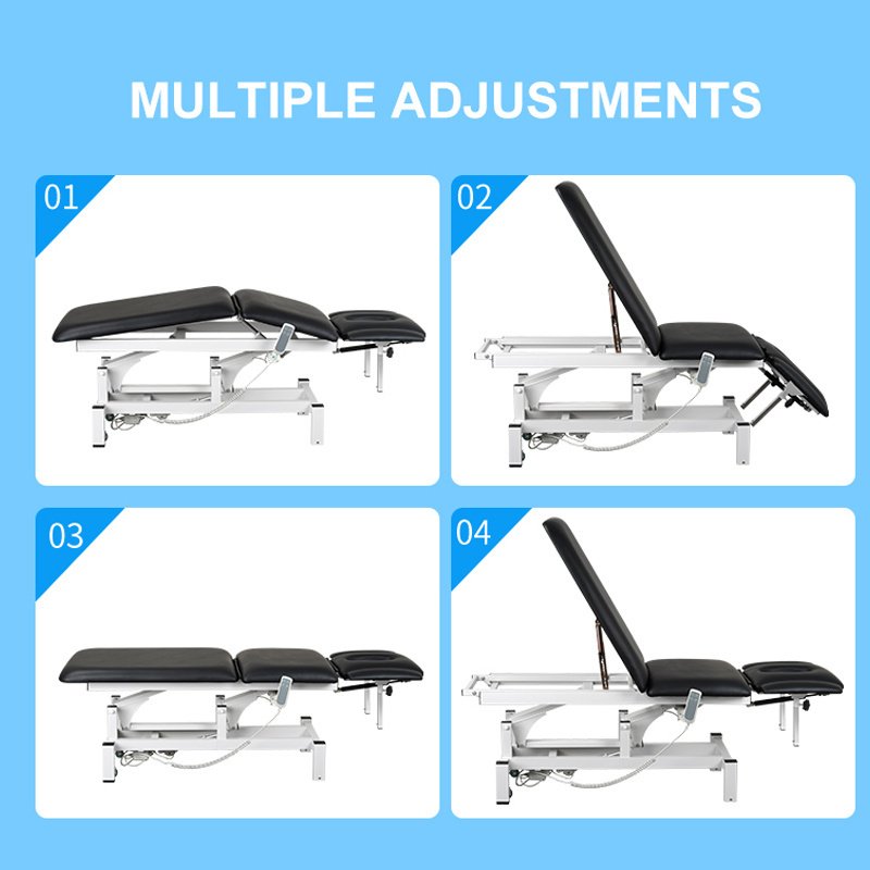 Electric Osteopathic Treatment Table Physiotherapy Bed Massage Therapy Treatment Table Examination Table