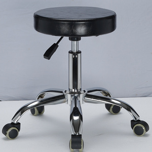 Modern Synthetic Leather Low Price Comfortable Pedicure Technical Worker Stools On Wheels Master Chair