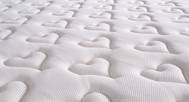 OEM and ODM Red memory foam rolled mattress