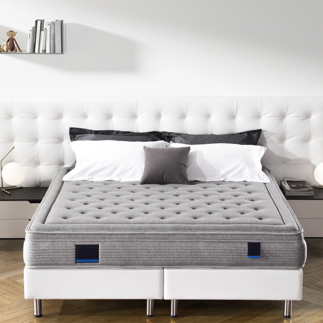 bedroom furniture euro sheets roll up in box high quality bonnel pocket spring coil single bed mattress price