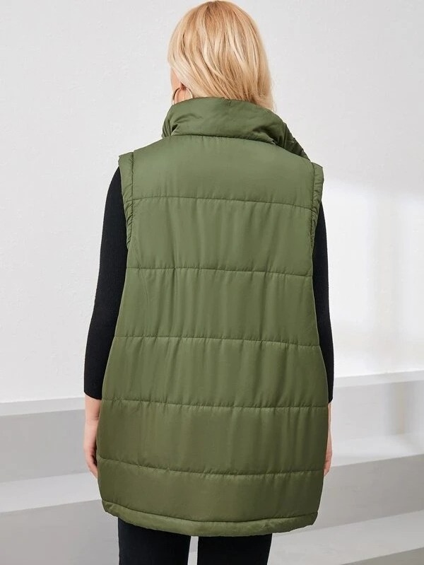 Premium quality Vests for Women Winter warm Padded Women's Vests Lightweight Puffer vests at wholesale