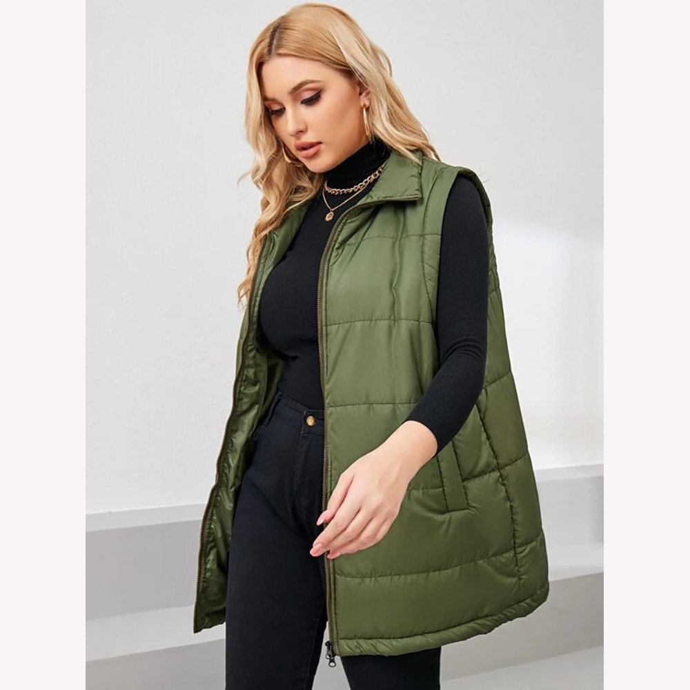 Premium quality Vests for Women Winter warm Padded Women's Vests Lightweight Puffer vests at wholesale