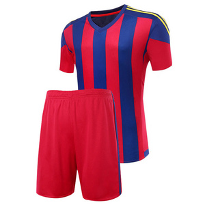 2023 Top Design Soccer Uniform 100% Polyester Quick Dry Football Soccer Uniforms at Wholesale