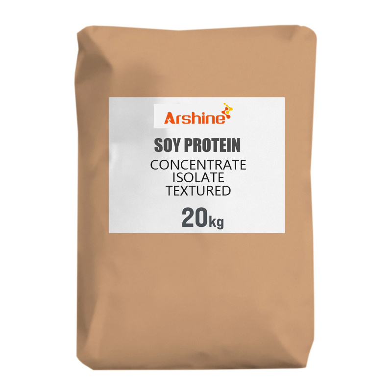 Isolate Soy Protein Beverage Bulk Powder Gushen Fermented 30Kg Bag Gmo Free Vegan Isolate Soy Protein