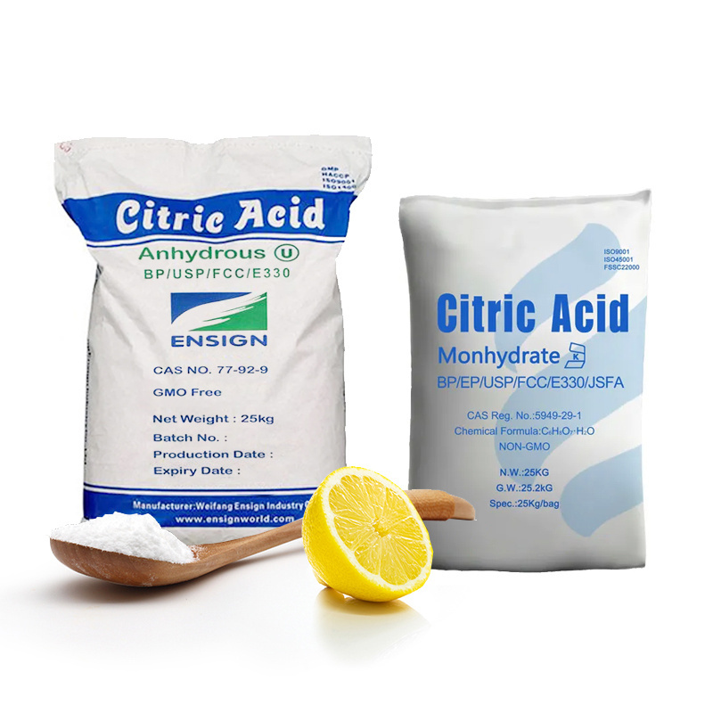 Citric Acid Soda Salt Etc Wooden Case Tt Assurance Ttca Encapsulated Powder Price 25Kg Citric Acid Monohydrate