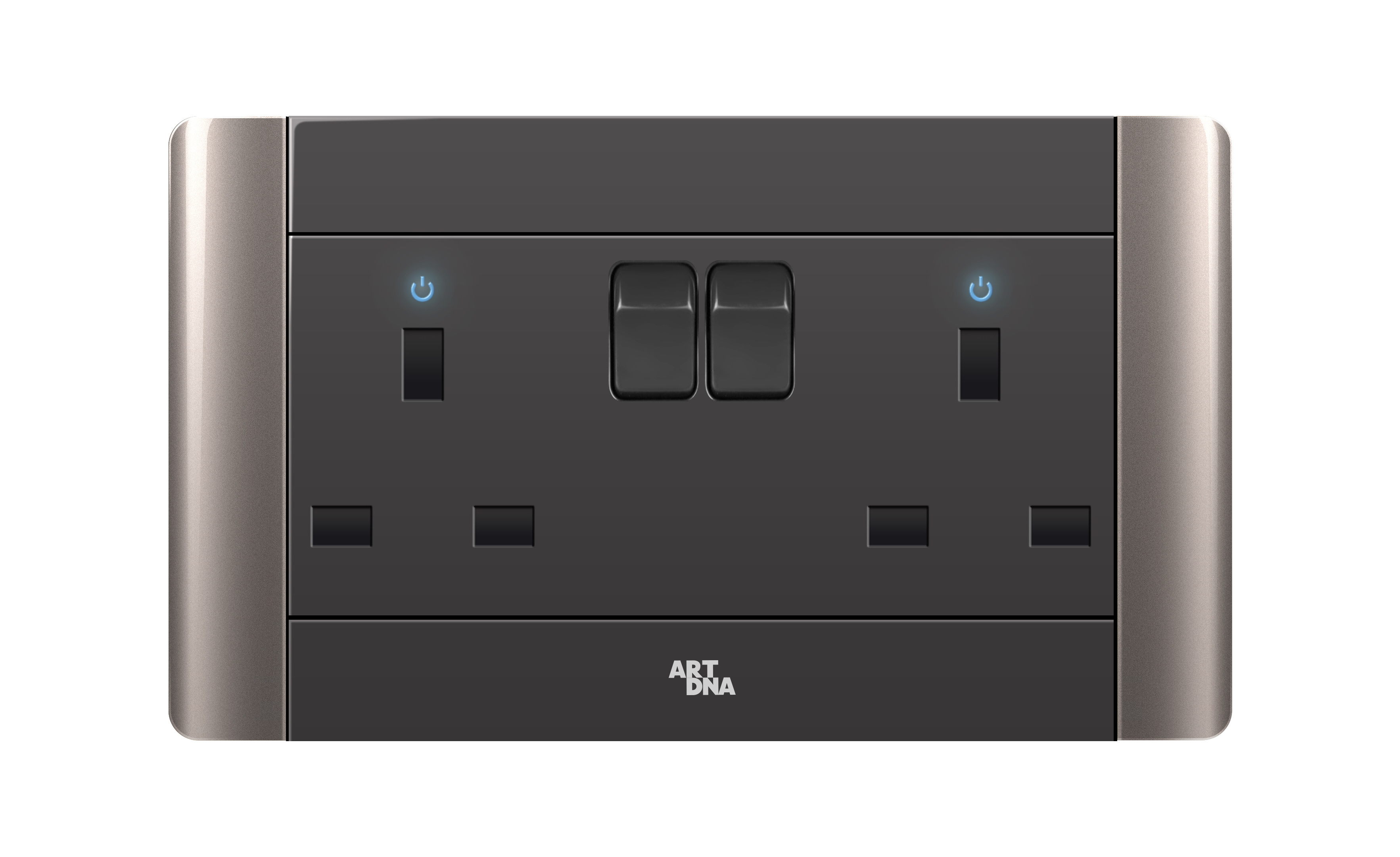 ATYDNA Source manufacturer Easy Installation Switch 13a Bs Wall Switched Socket