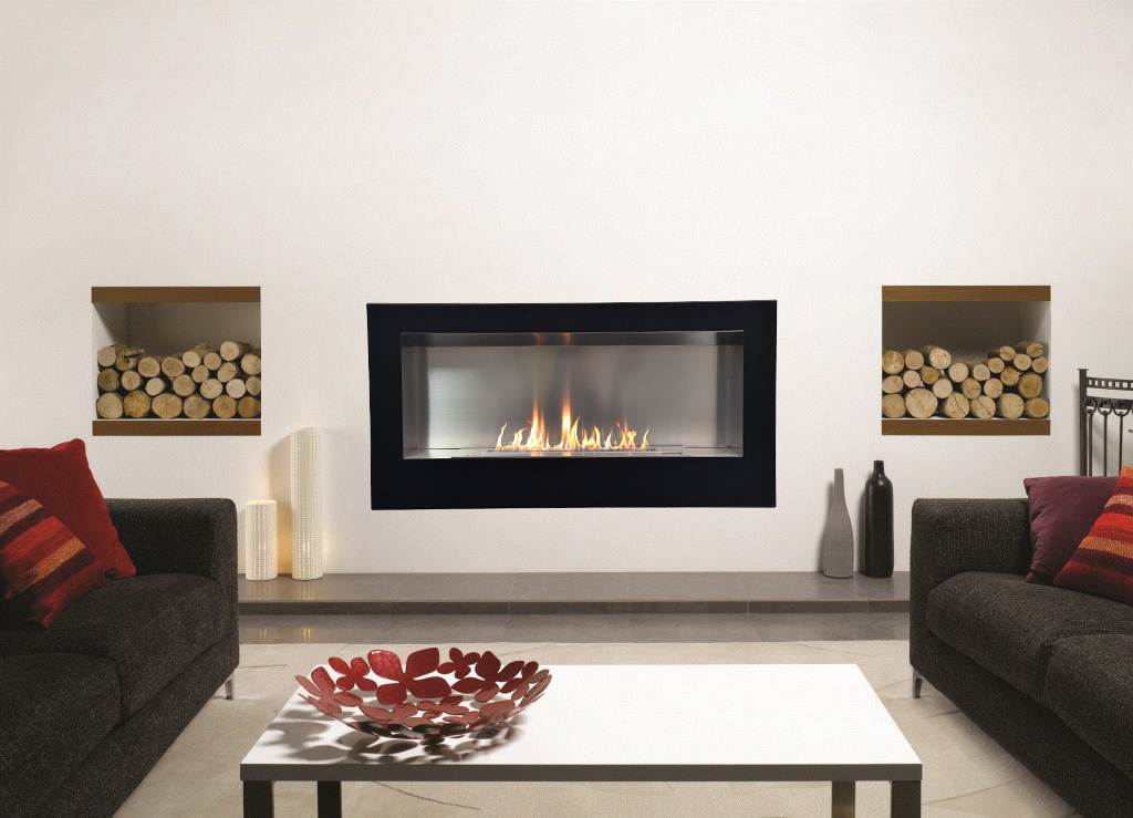 Smart Intelligent Electric Fireplaces Home Decoration 1.2 M 48 inch Living Insert Remote Control Bioethanol Burner Fireplace