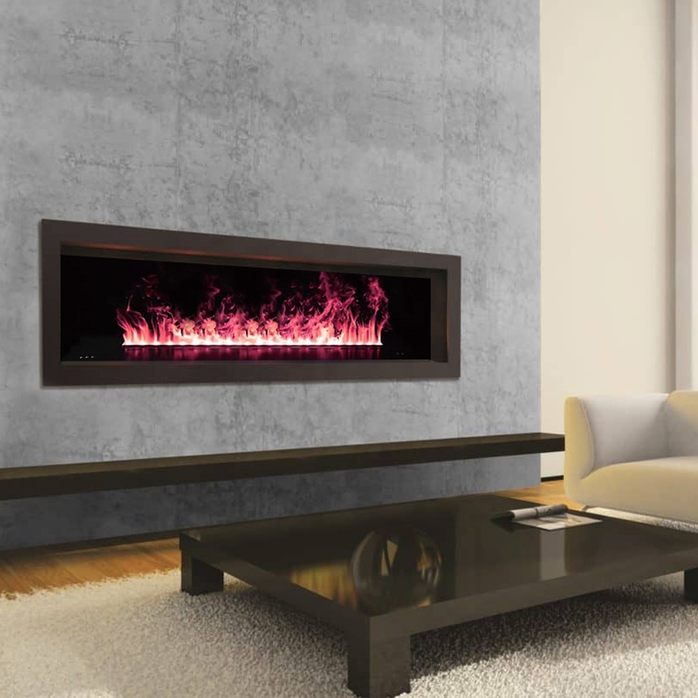 decorative 3d water vapor fireplace 1000mm outdoor luxury modern led flame electric fireplace water