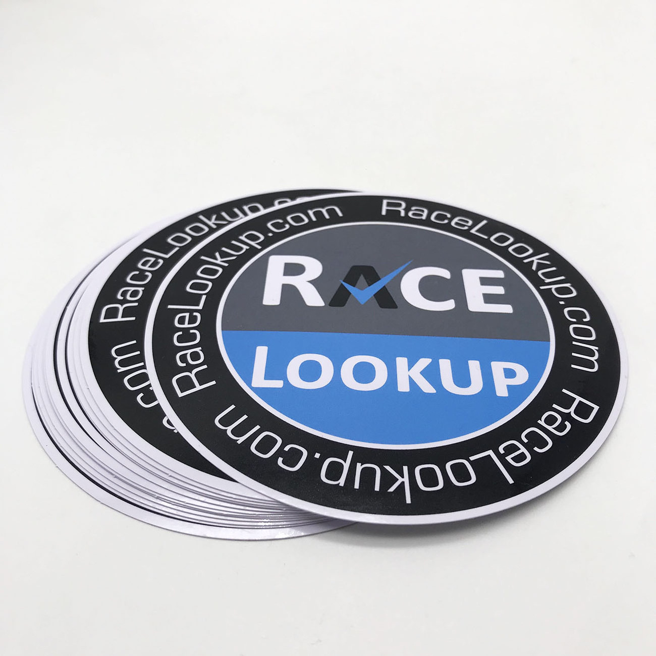 Custom Die Cut Vinyl Stickers  Print Company name and Website PVC stickers with Your Own Style