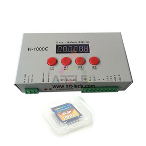 K1000c sd card led pixel controller 2048 pixels