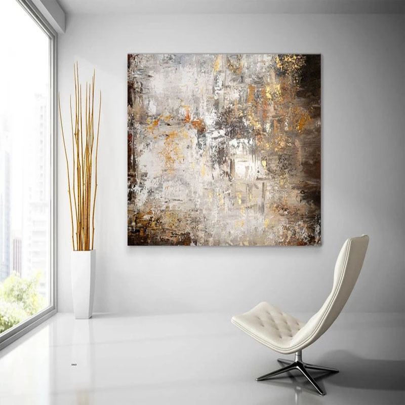 hongya 100% Hand-painted Original Oil Painting on Canvas Abstract Large Size handmade art oil painting