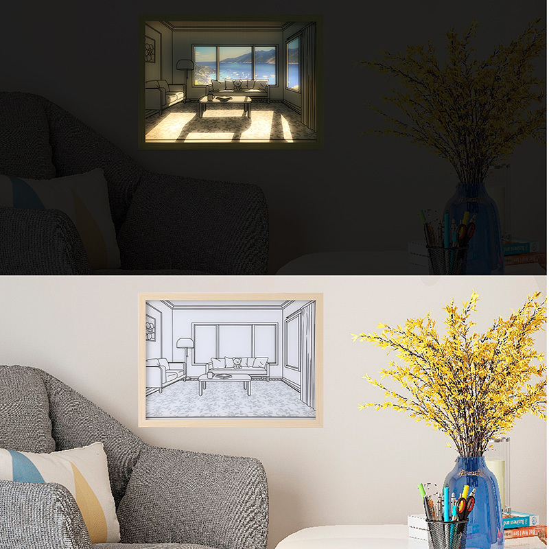 Bestselling Light Art Illuminate Your Space Captivating LED Light Art for Every Room