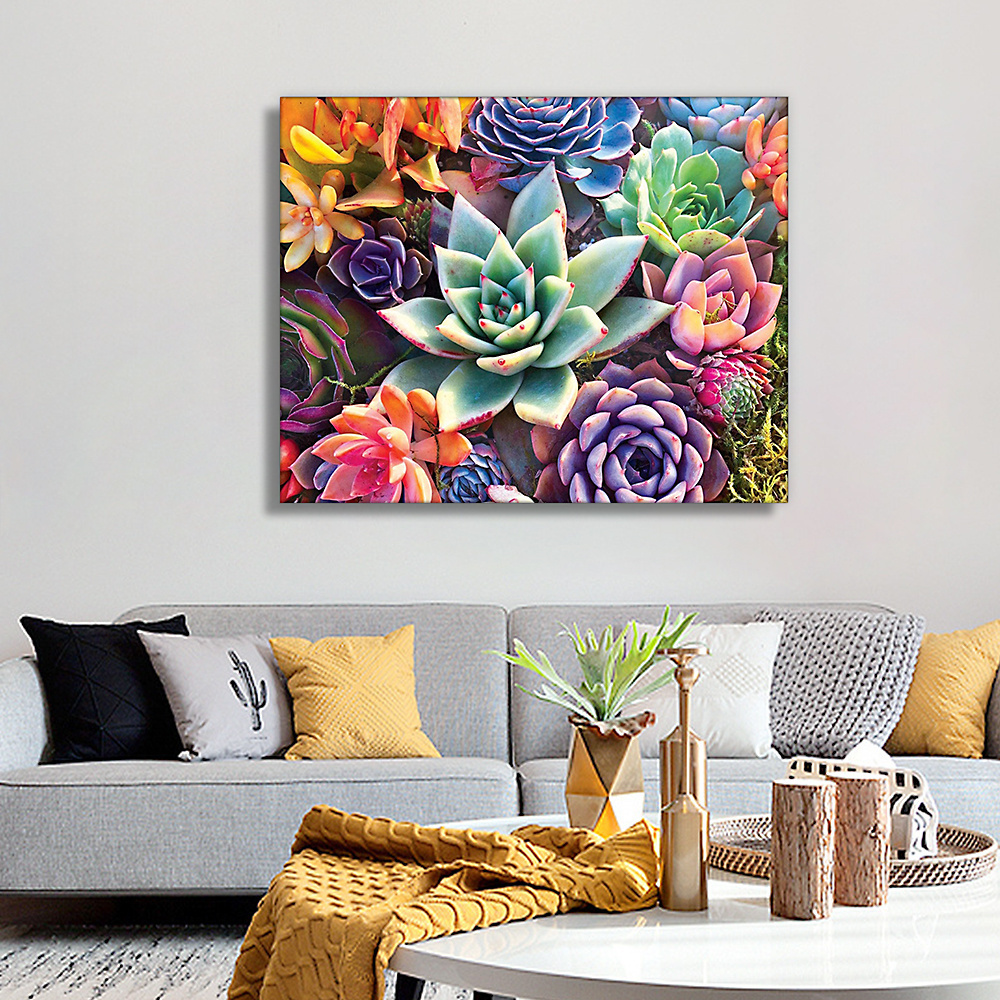 5D Diamond Art Kits for Adults Kids Beginner DIY Flowers Full Drill Paintings with Diamonds Gem Art for Adults Home Wall Decor