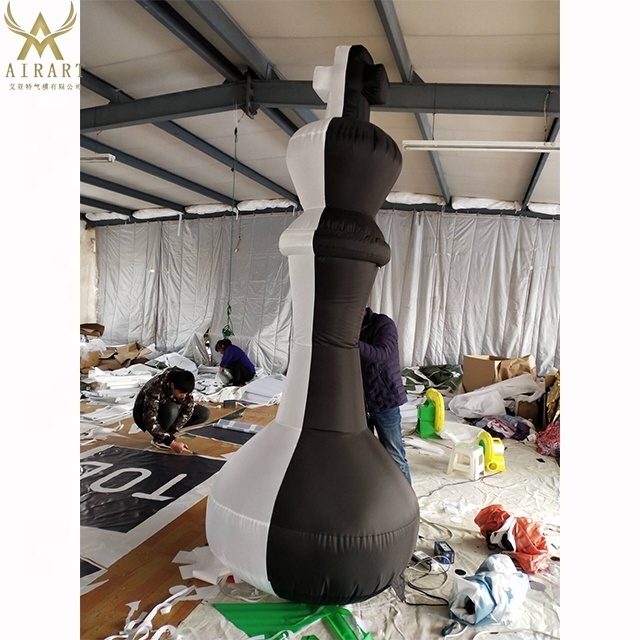 giant inflatable chess pieces,customize any shape balloon