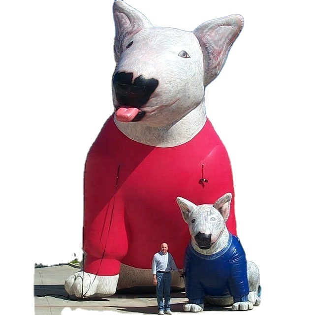 Wholesale Event inflatable Pet dog mascot, giant inflatable animal dog for outdoors