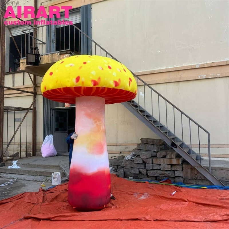 Hot sale giant inflatable mushroom inflatable mushroom model for party decoration