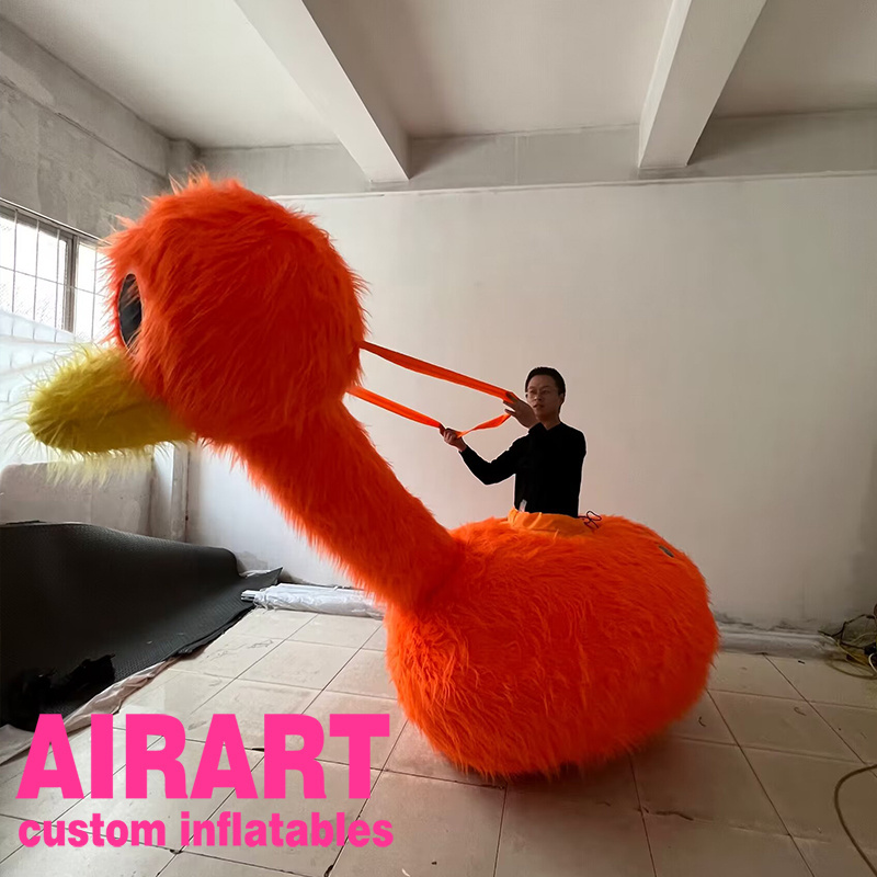 cute animals inflatable bird costume for high school party celebration