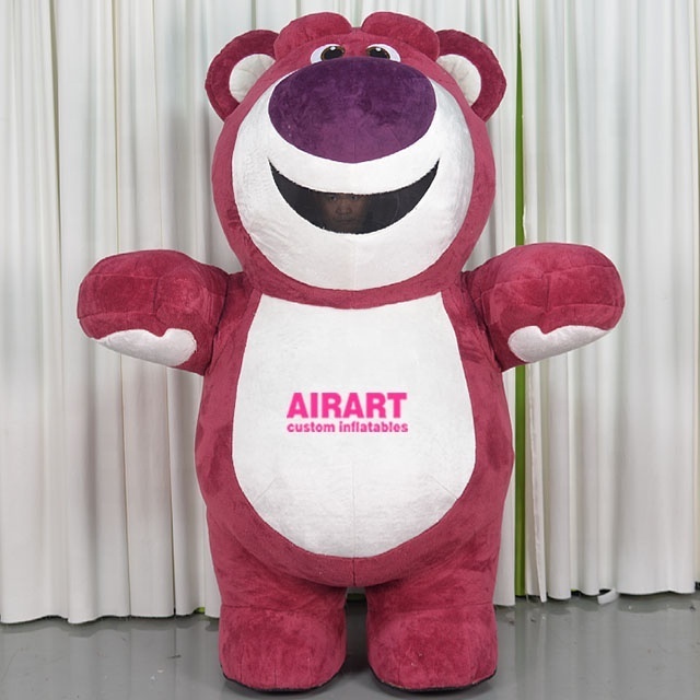 High Quality Plush Inflatable Costume Inflatable Walking Mascot Costume