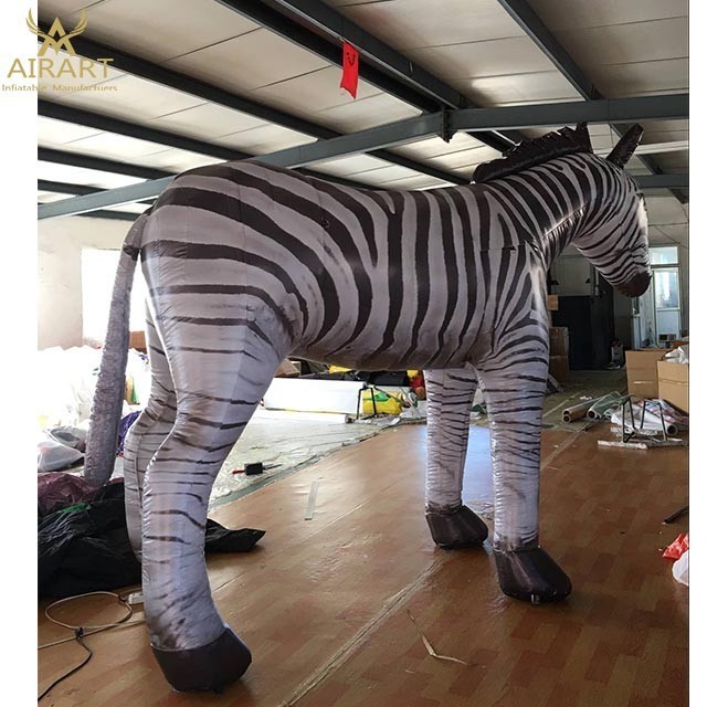 giant inflatable zebra horse balloon,inflatable zoo event decoration,inflatable wild horse balloon for advertising