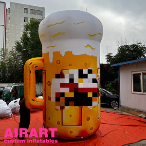 Beer Festival Inflatable Bottle Custom Advertising Can Inflated