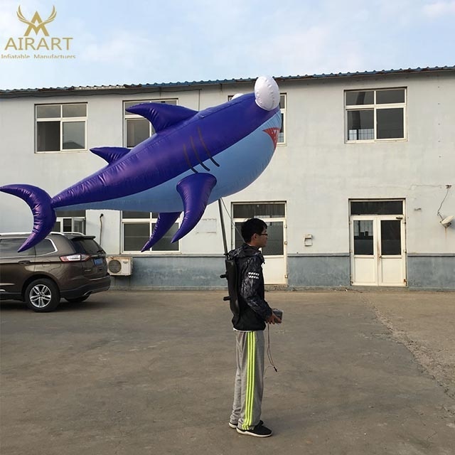 Led Lighting Inflatable Costumes Colorful Inflatable Suit Costume Walking Inflatable Fish Costume