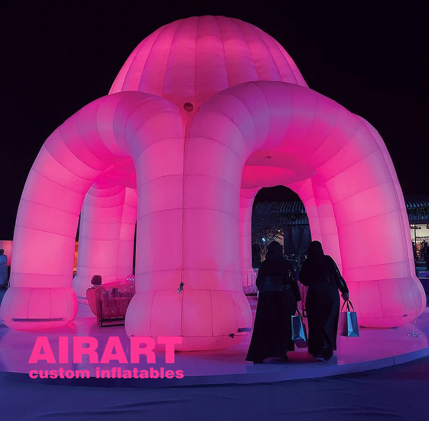 beauty inflatable castle tent,giant inflatable castle arch building structure