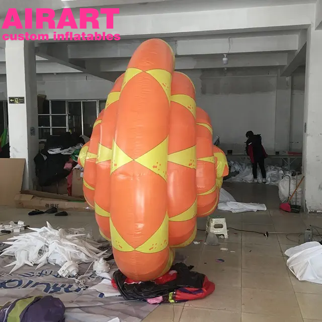 attractive Customizable color inflatable snail shell costume factory price