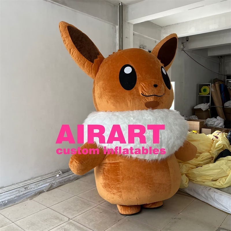 High Quality Plush Inflatable Costume Inflatable Walking Mascot Costume