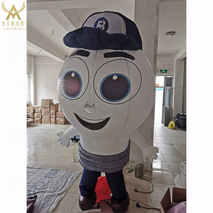 lights bulb inflatable costume,cartoon inflatable Bulb mascot costume/inflatable light balloon model