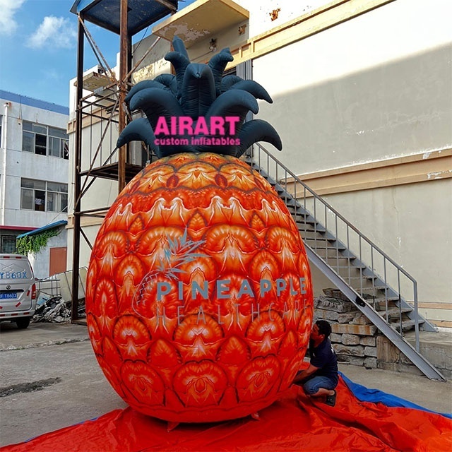 Promotional Fruit Balloon Giant Size Inflatable Pineapple Model