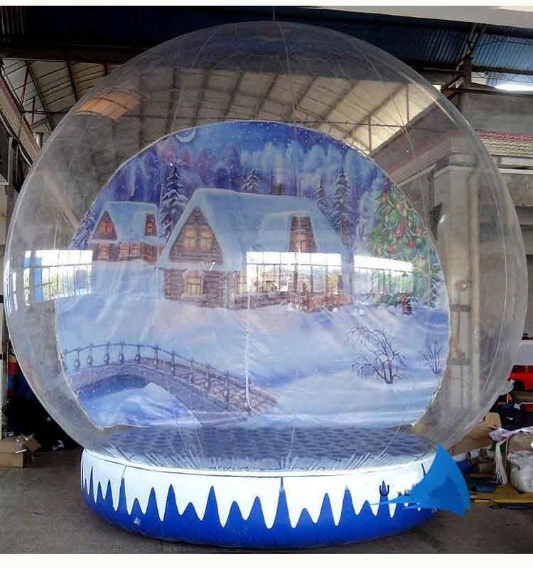 Christmas decoration giant inflatable snowballs